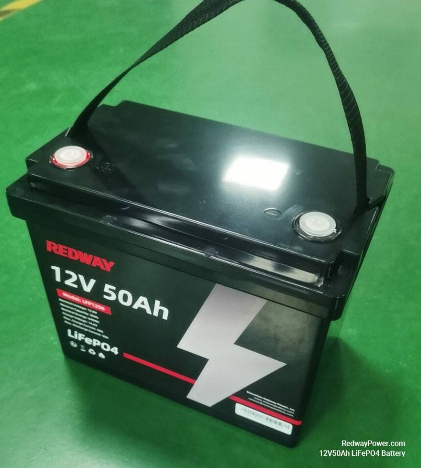 V Ah Lithium Ion Lifepo Battery Redway Power