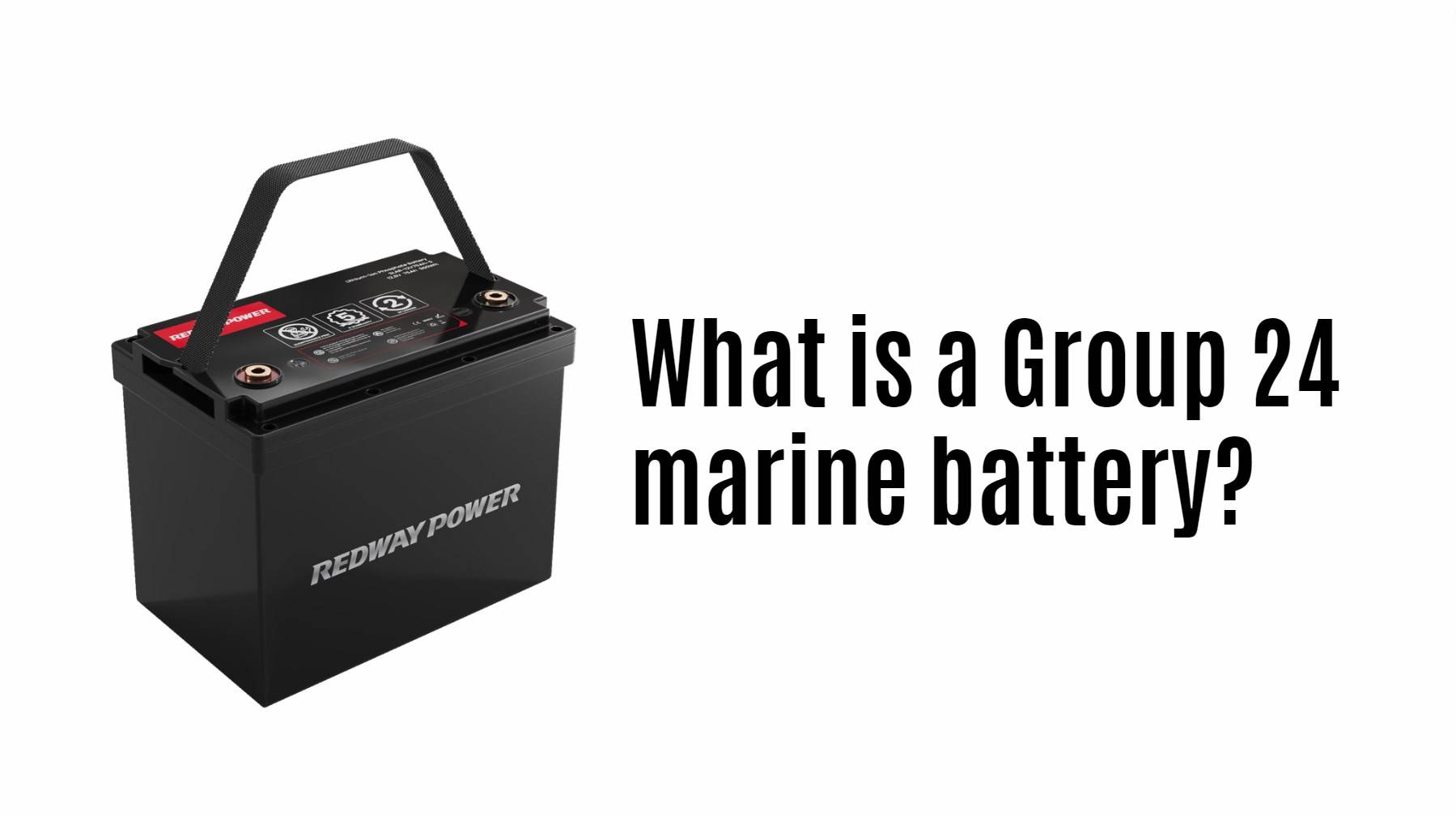 What is a Group 24 marine battery?