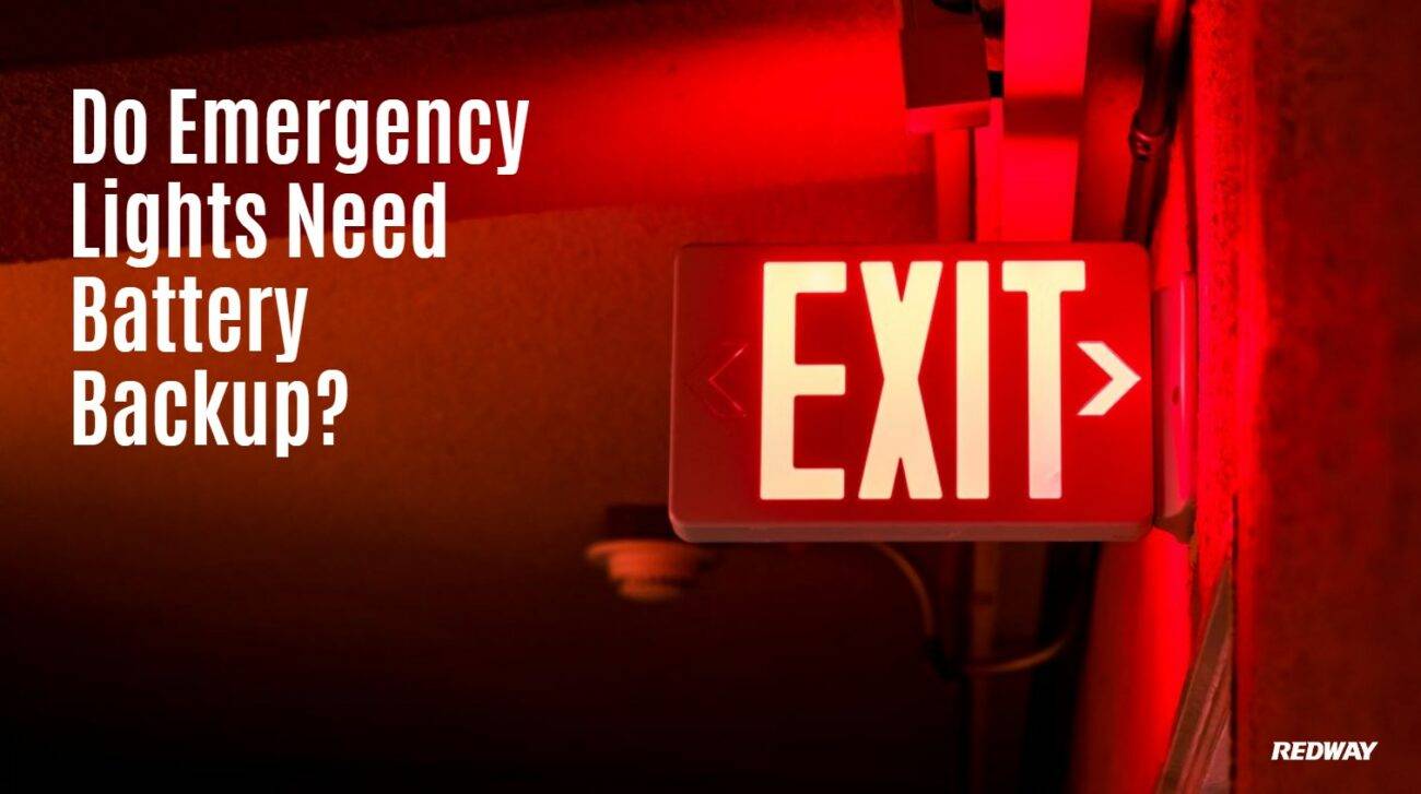 Do Emergency Lights Need Battery Backup?