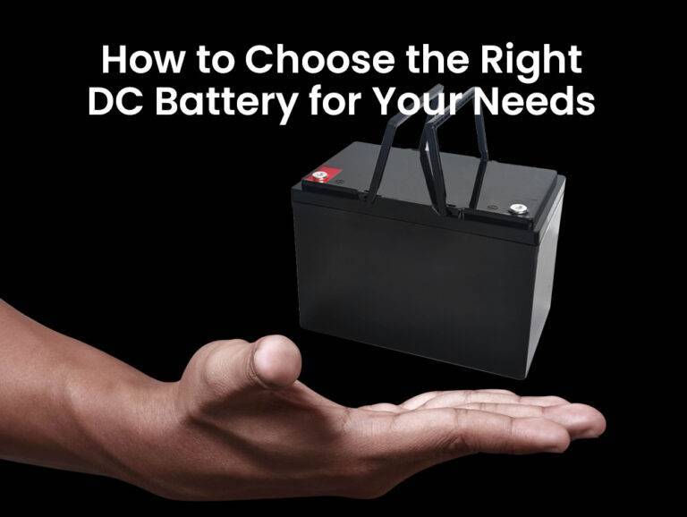 Dc Batteries All You Need To Know Redway Power™ 0743