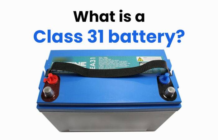 What is a Class 31 battery? - Redway Power™