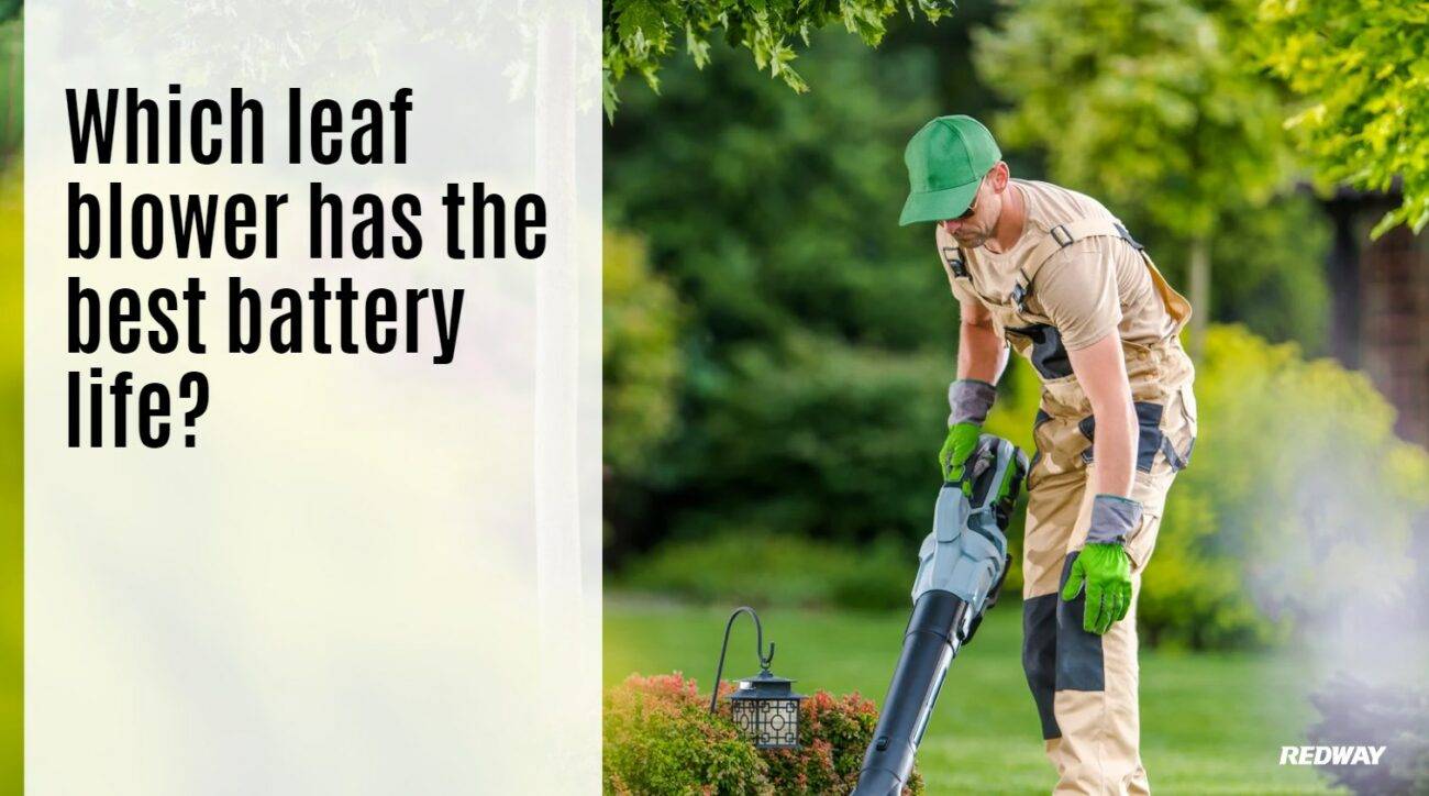 Which leaf blower has the best battery life?