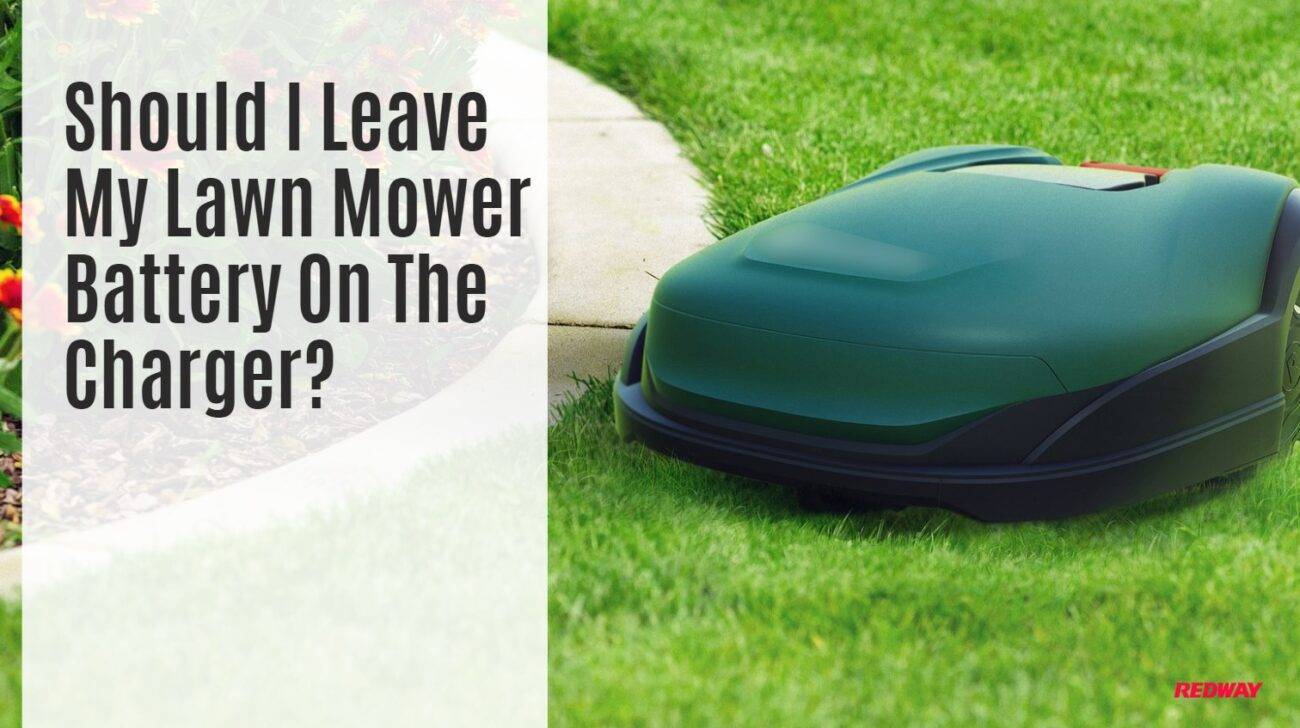 Should I Leave My Lawn Mower Battery On The Charger?