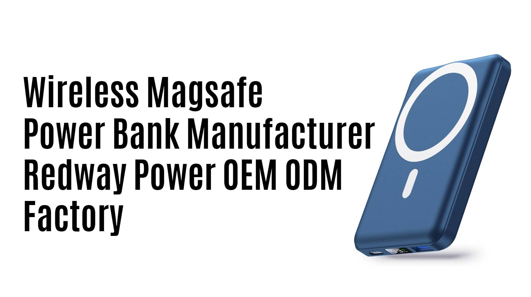 power bank factory oem odm manufacturer redway power