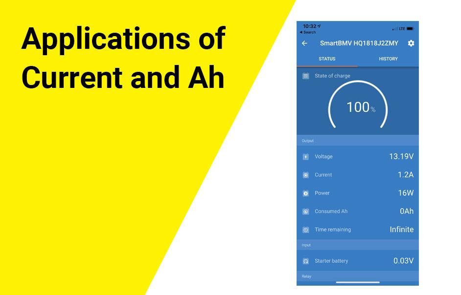 Applications of Current and Ah