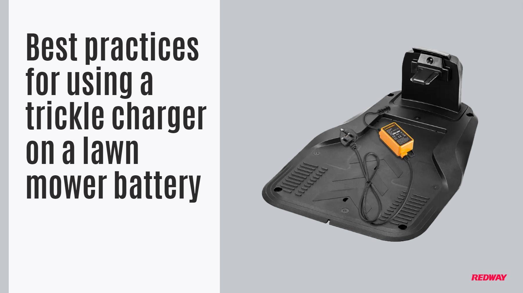 Best practices for using a trickle charger on a lawn mower battery. Leave A Trickle Charger On A Lawn Mower Battery