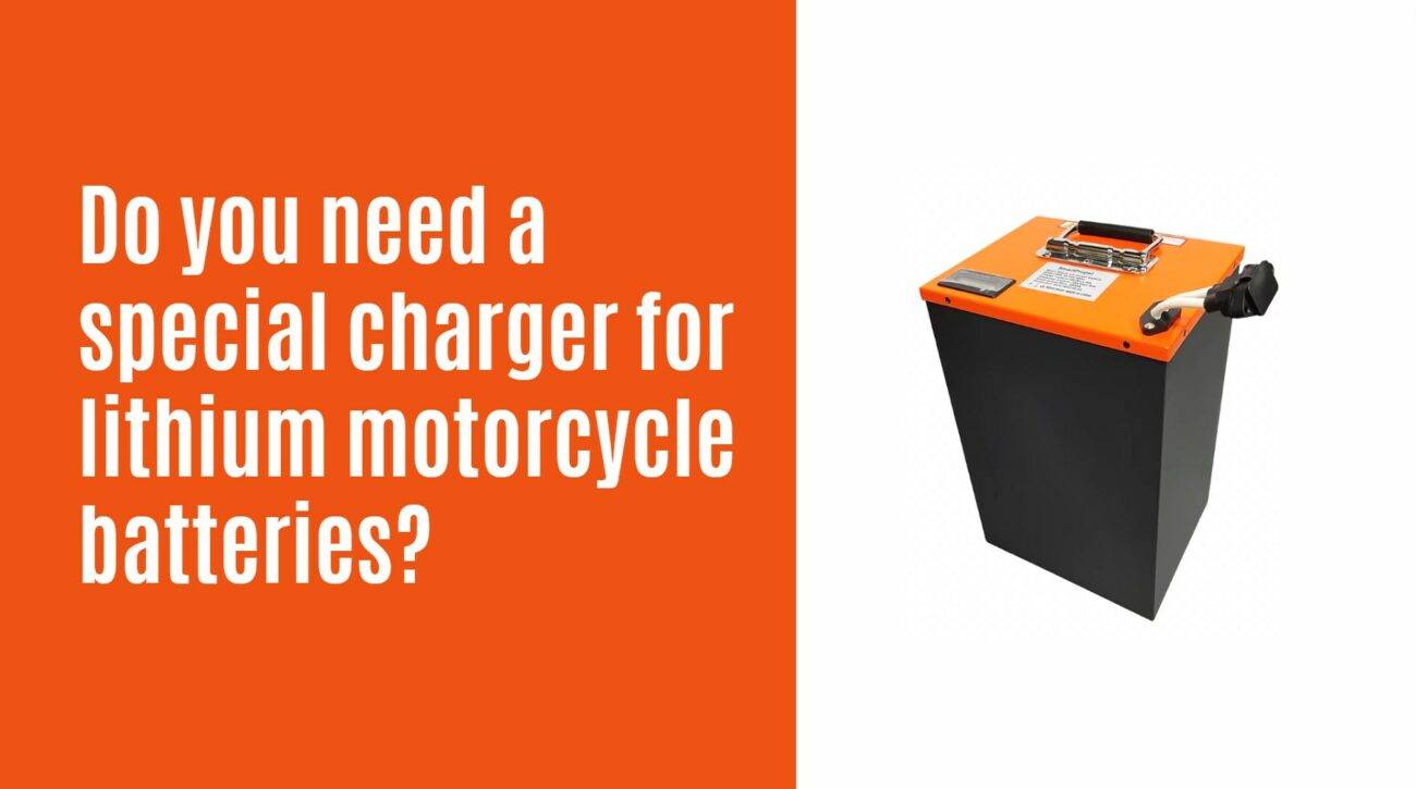 motorcycle lithium battery factory manufacturer. Do you need a special charger for lithium motorcycle batteries?