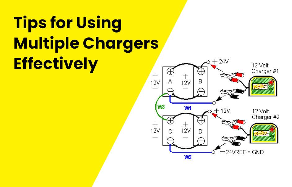 Tips for using multiple chargers effectively