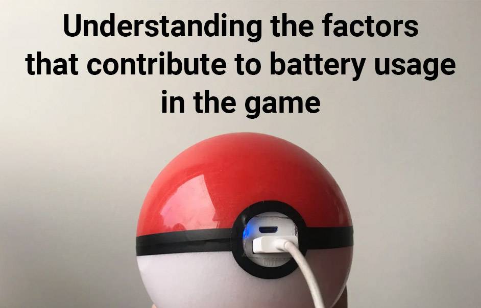 Understanding the factors that contribute to battery usage in the game