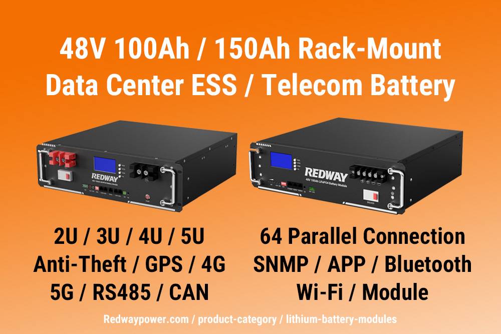 48V100Ah Rack-Mount Battery module, snmp, gps, anti-theft,Telecom