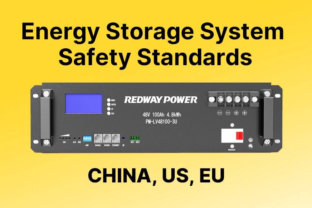 Characteristics of Energy Storage System Safety Standards: China, US, EU, Lithium-Ion Battery Standards
