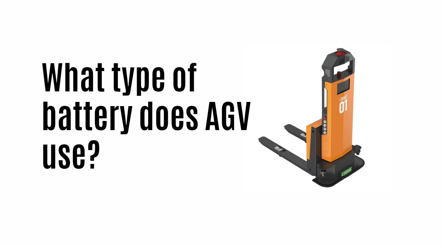 What type of battery does AGV use?