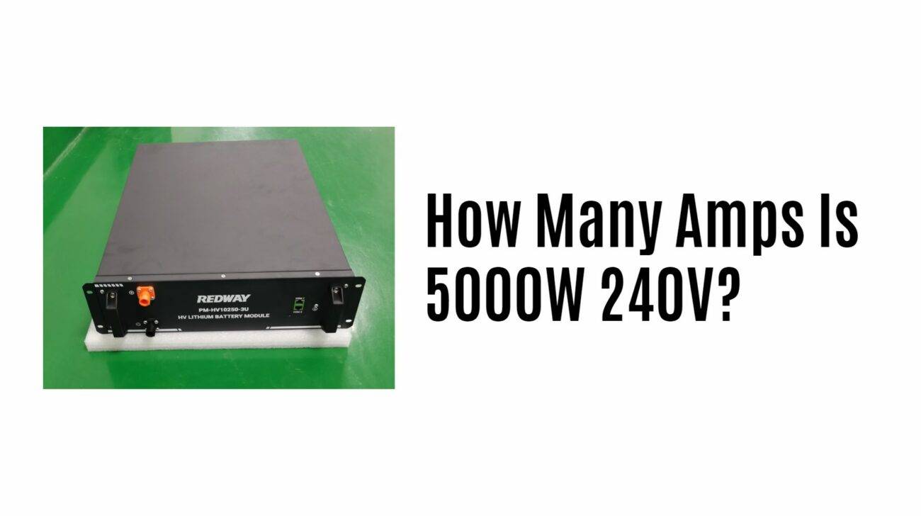 How Many Amps Is 5000 Watts 240v?
