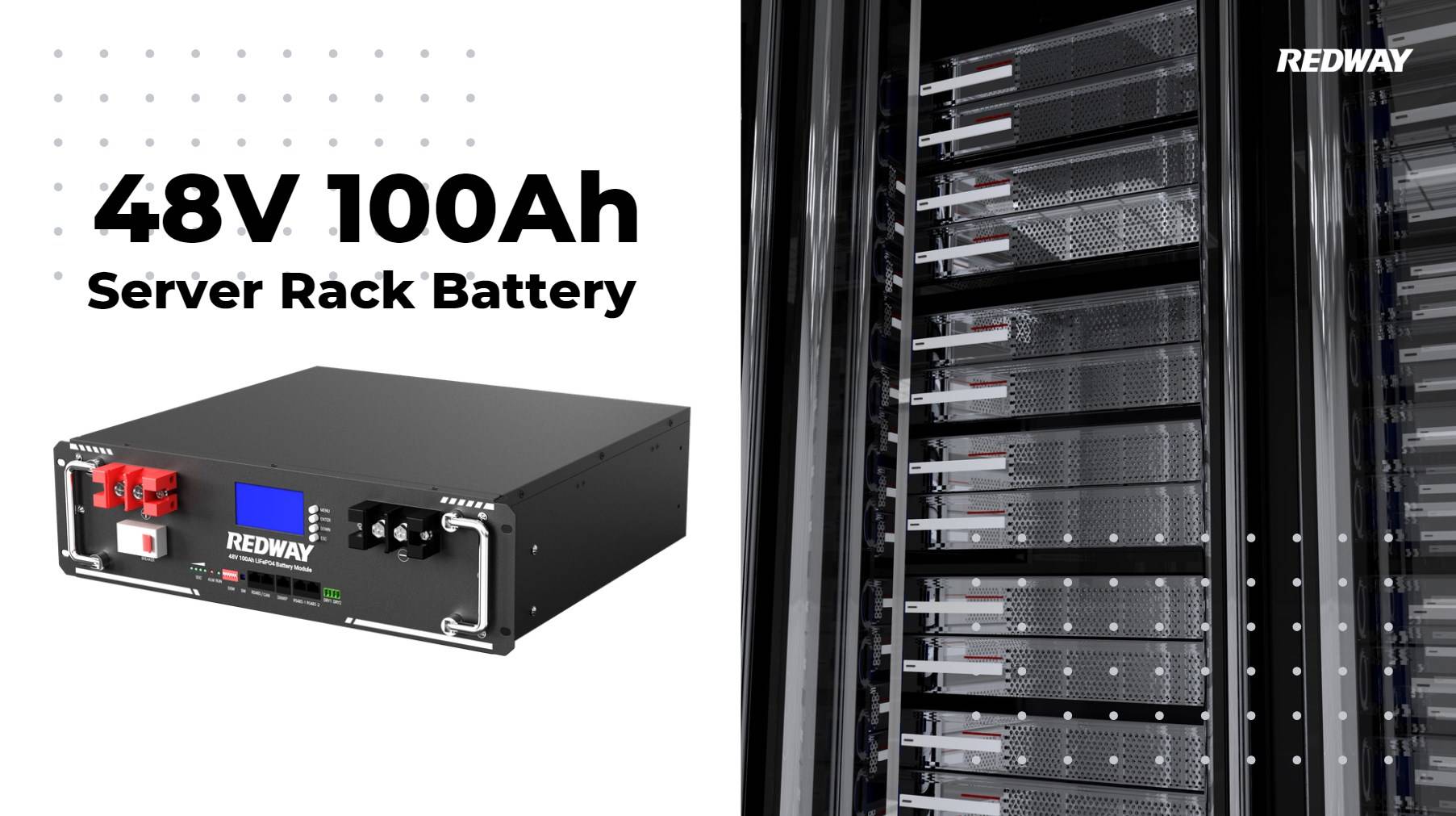 Applications of 48V LiFePO4 Server Rack Batteries