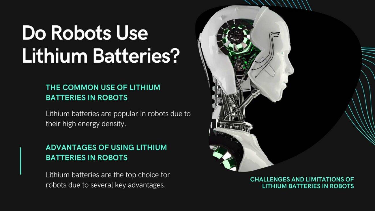 Do Robots Use Lithium Batteries? redway robots lithium battery factory