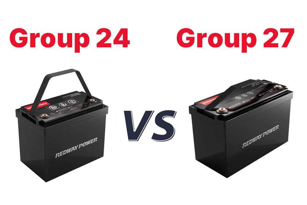 BCI Group 24 vs Group 27: Capacity and Size Comparison, 12v 100ah lifepo4 battery rv