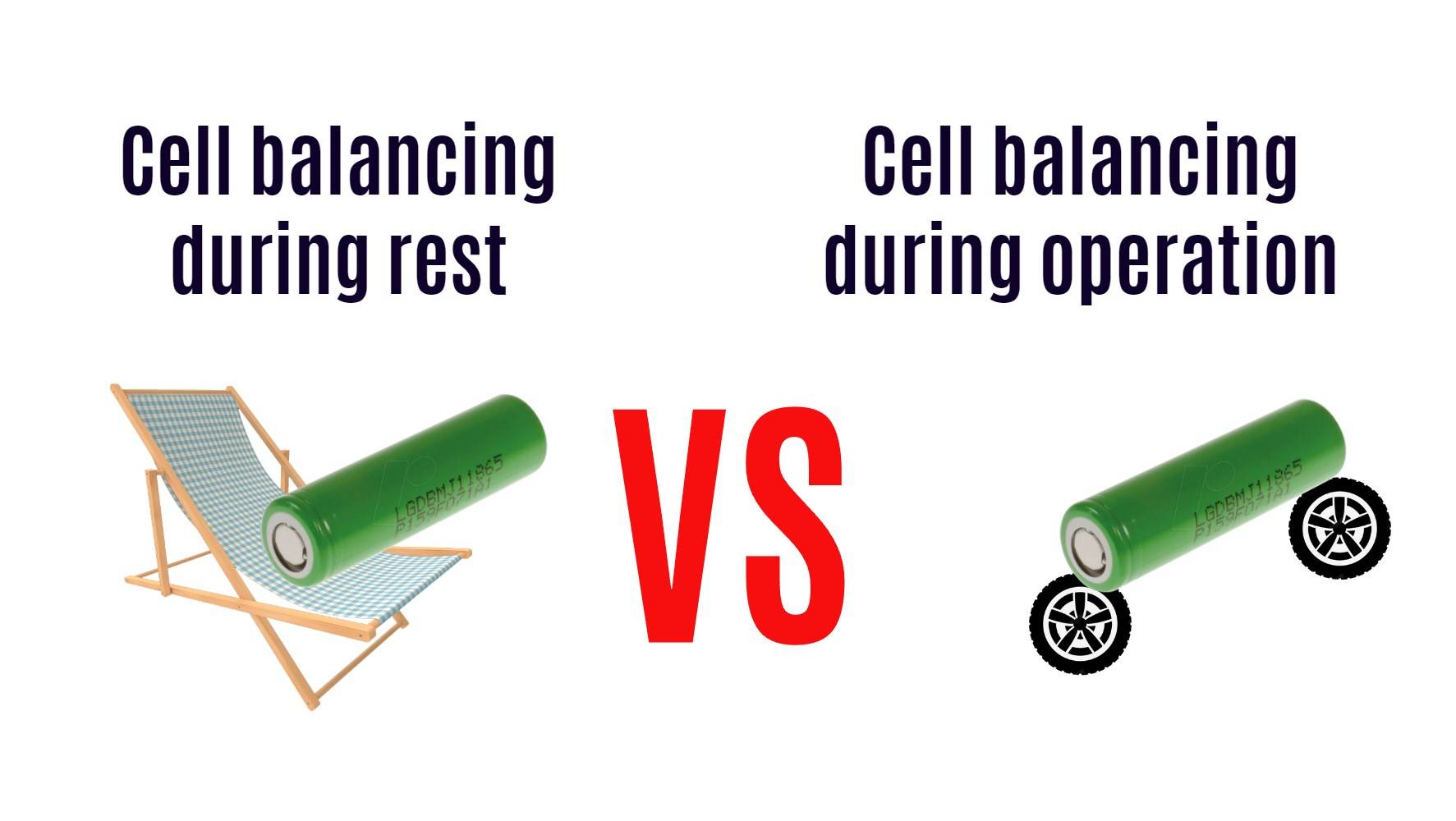 Cell balancing during rest vs. Cell balancing during operation in Battery BMS