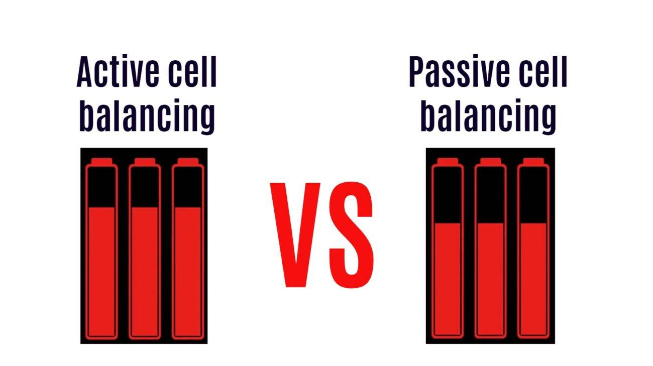 Active cell balancing vs. Passive cell balancing in Battery BMS