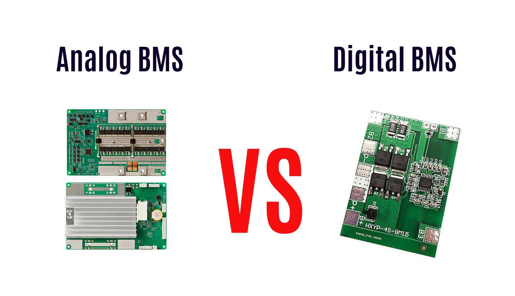 Analog BMS vs. Digital BMS in Battery Management