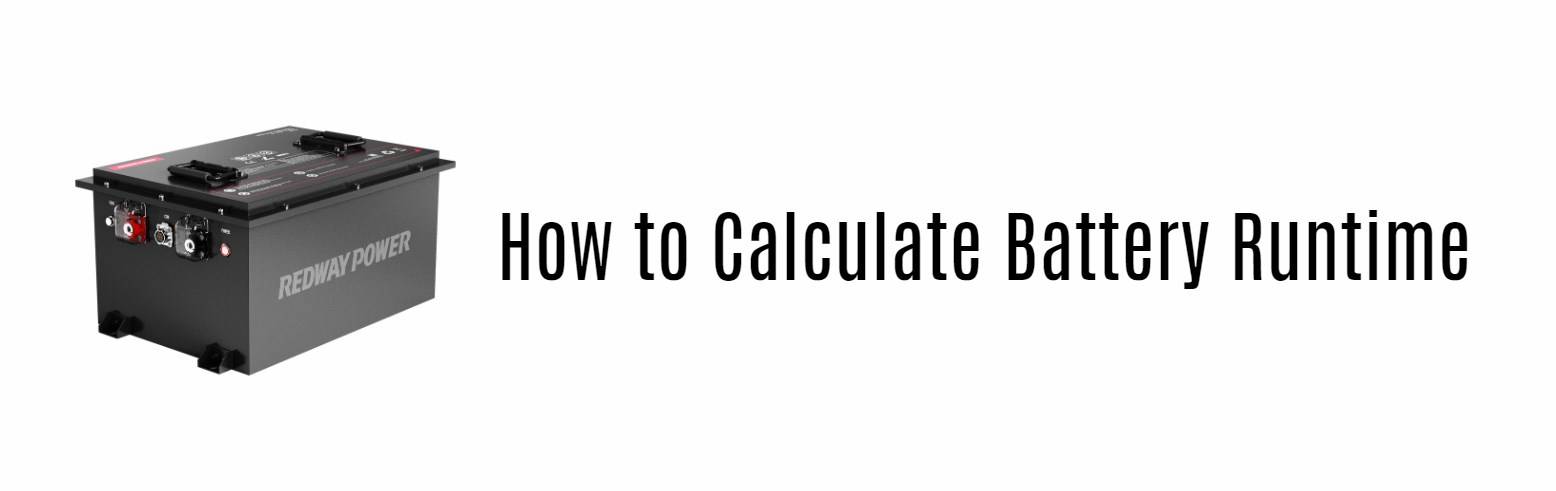 How to Calculate Battery Runtime. 48v golf cart lithium battery factory