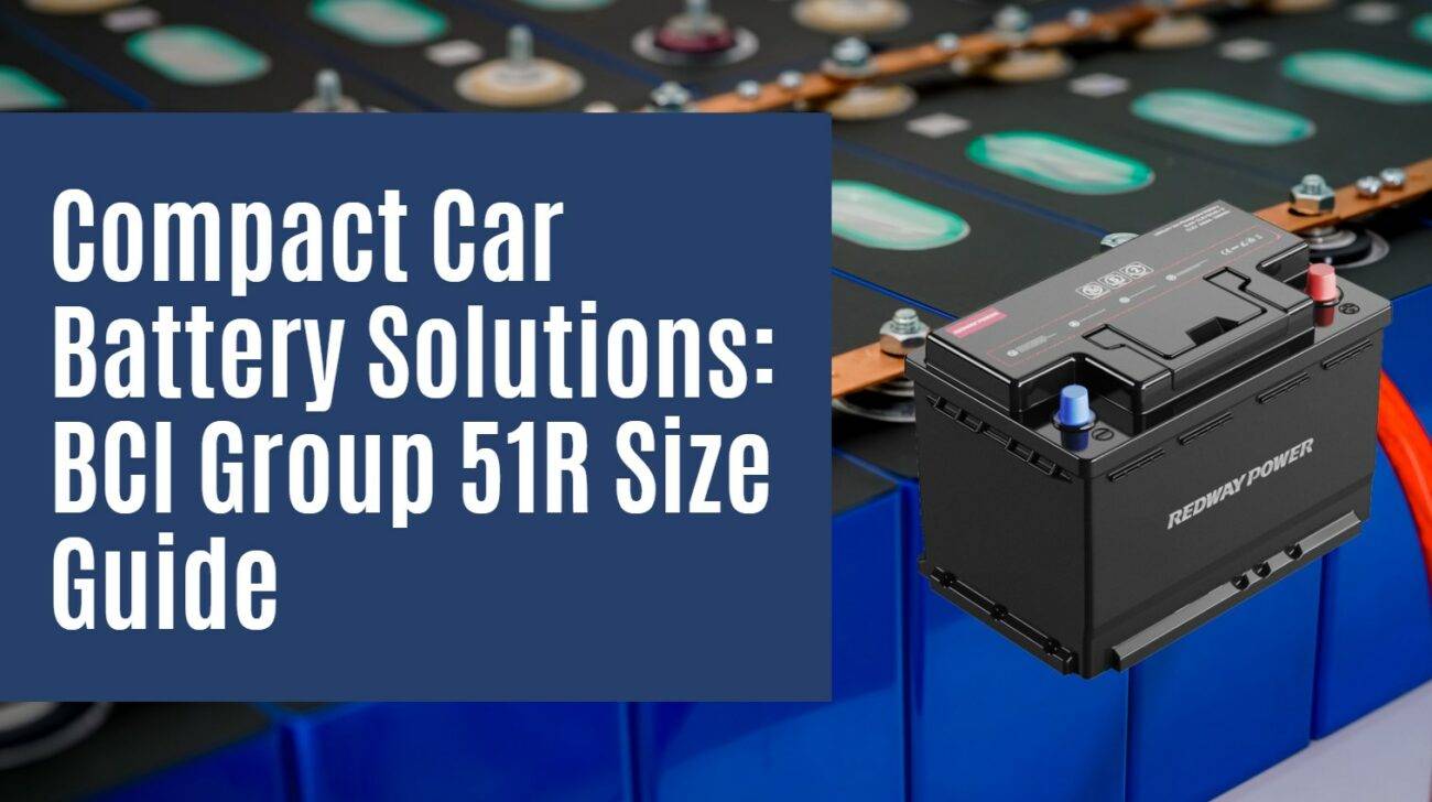 Compact Car Battery Solutions: BCI Group 51R Size Guide. 12v 100ah car battery lfp