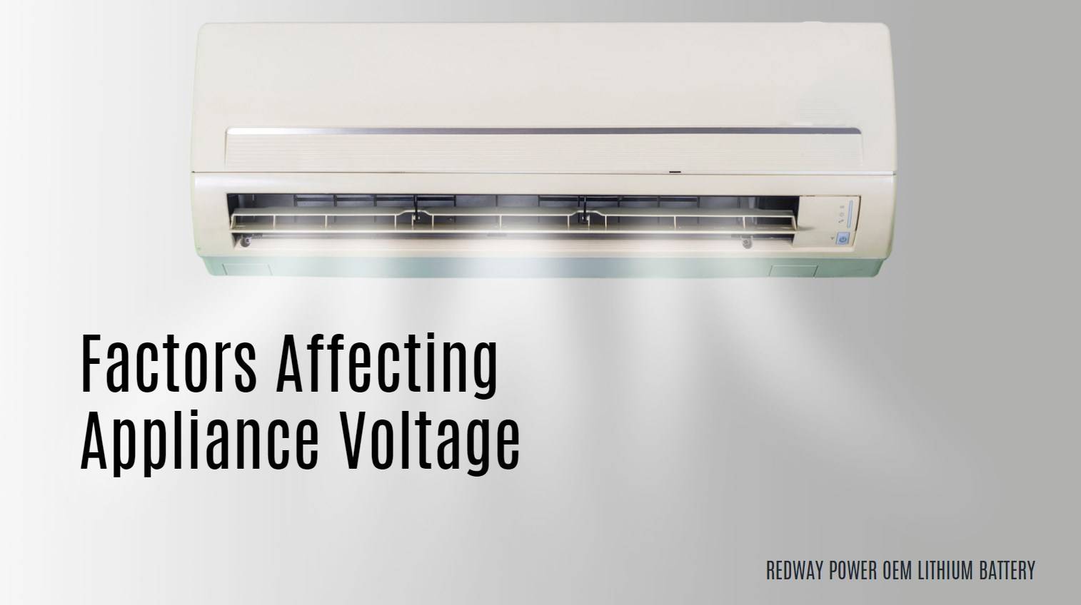 Factors Affecting Appliance Voltage. Why Do Appliances Have Different Voltages?