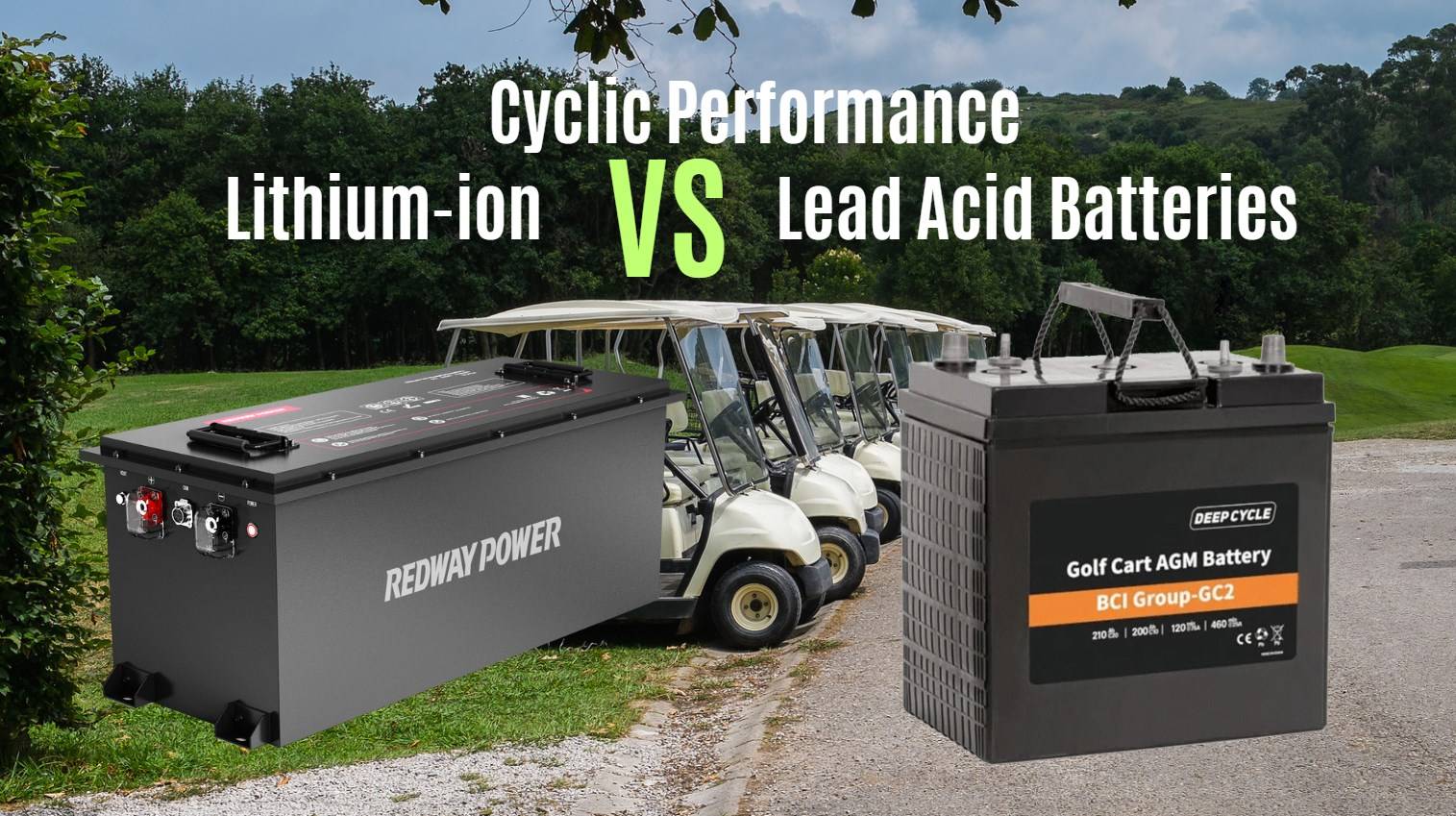 Cyclic Performance: Lithion vs. Lead Acid Batteries. 48V 150ah lfp