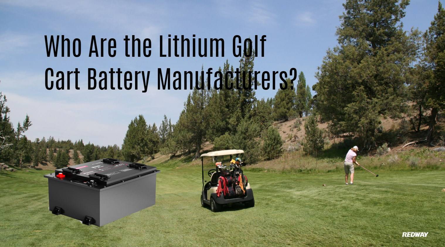 Who Are the Lithium Golf Cart Battery Manufacturers? 48v 100ah lfp redway factory