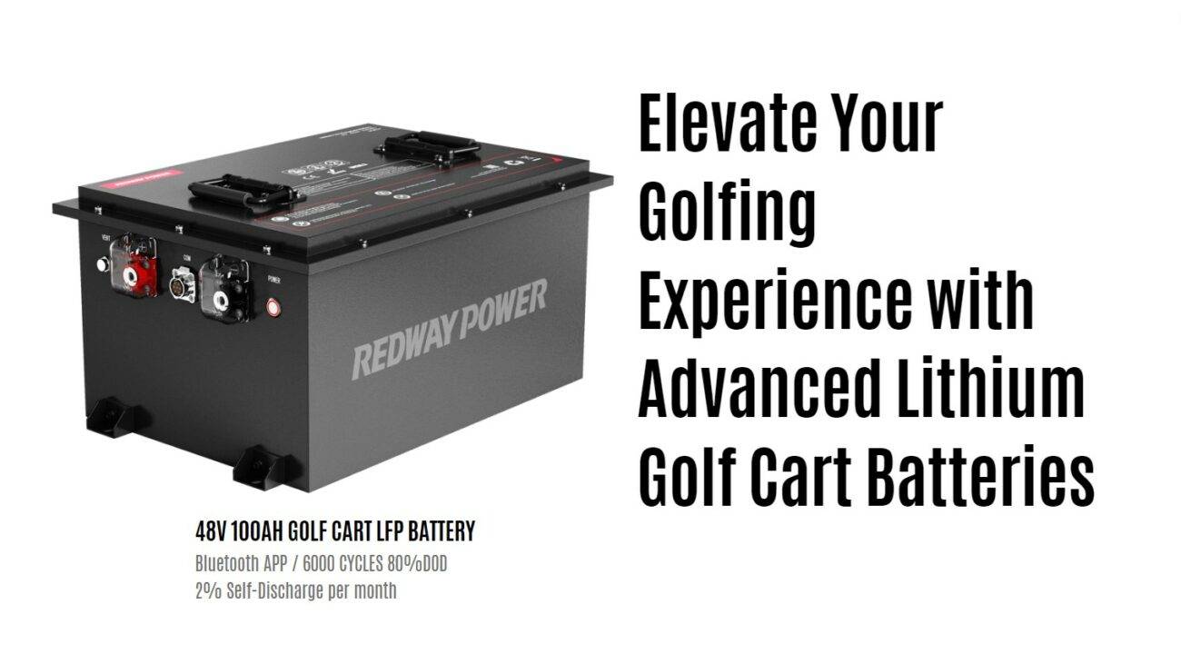 Elevate Your Golfing Experience with Advanced Lithium Golf Cart Batteries. 48v 100ah golf cart lithium battery bluetooth app factory manufacturer