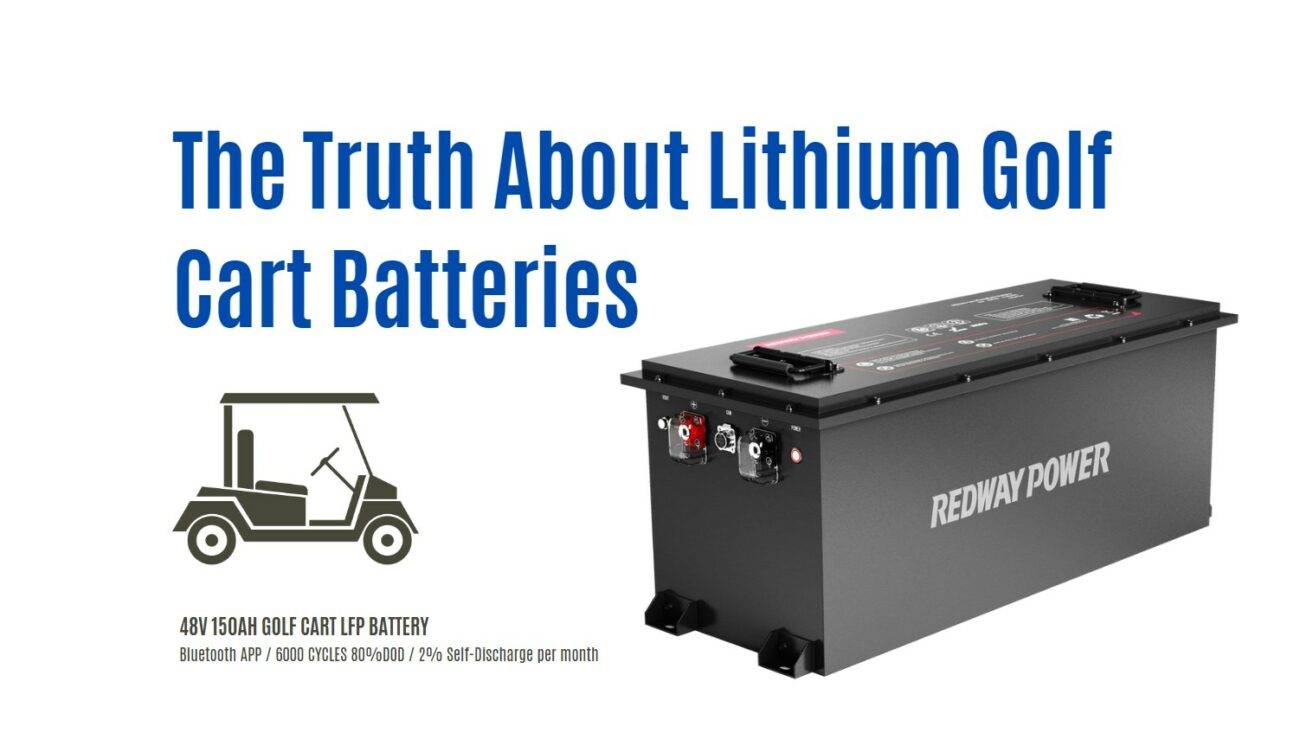 The Truth About Lithium Golf Cart Batteries: Fact vs Fiction. golf cart lithium battery 48v 100ah bluetooth app factory manufacturer oem odm