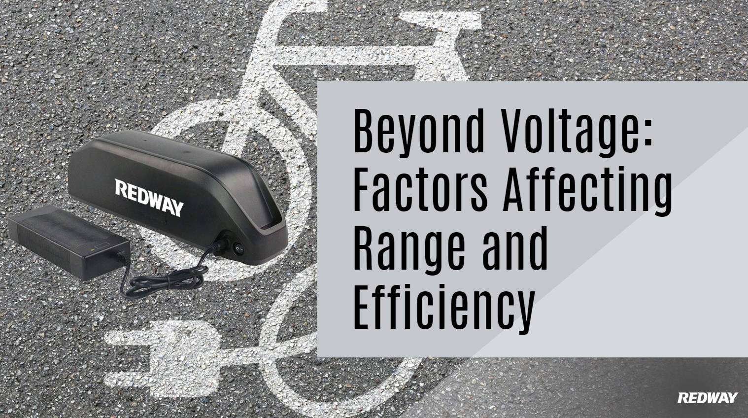 Beyond Voltage: Factors Affecting Range and Efficiency. redway 48v 36v 72v
