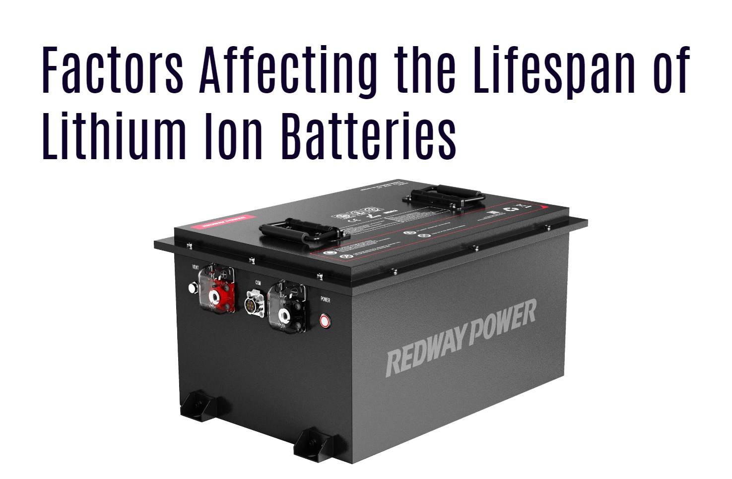 Factors Affecting the Lifespan of Lithium Ion Batteries. 48v 100ah golf cart lifepo4 battery manufacturer factory