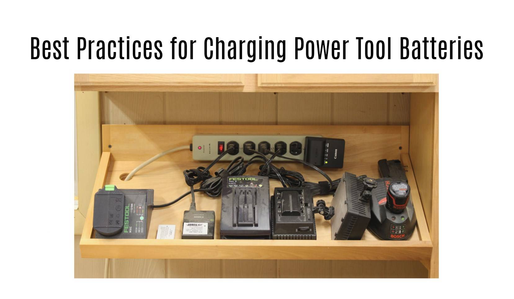 Best Practices for Charging Power Tool Batteries