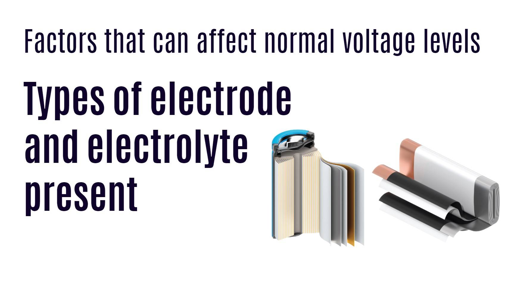 Factors that can affect normal voltage levels