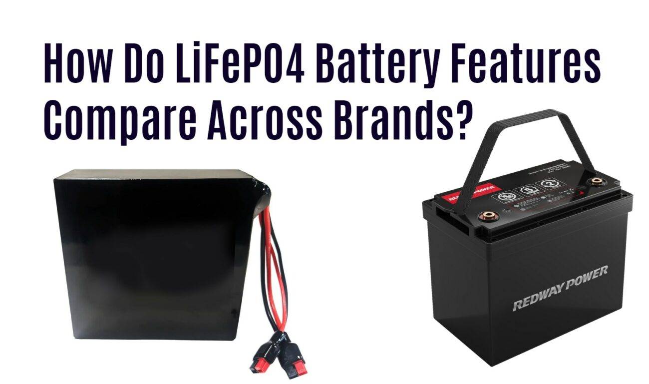 How Do LiFePO4 Battery Features Compare Across Brands? 12v 100ah rv battery lfp factory