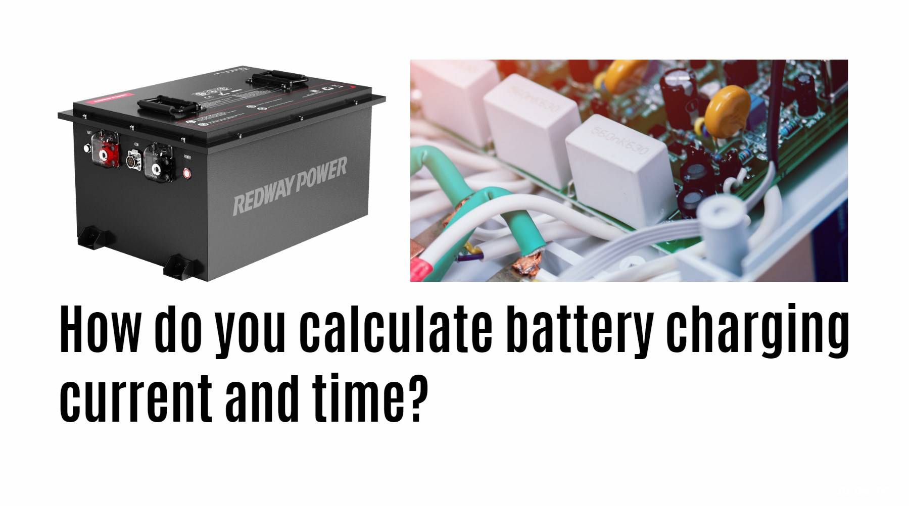 How do you calculate battery charging current and time? 48v 100ah golf cart lithium battery factory oem