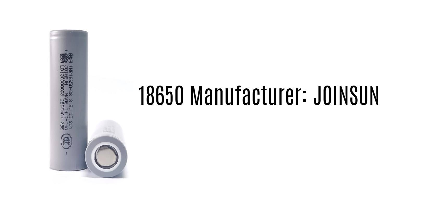 18650 manufacturer joinsun factory