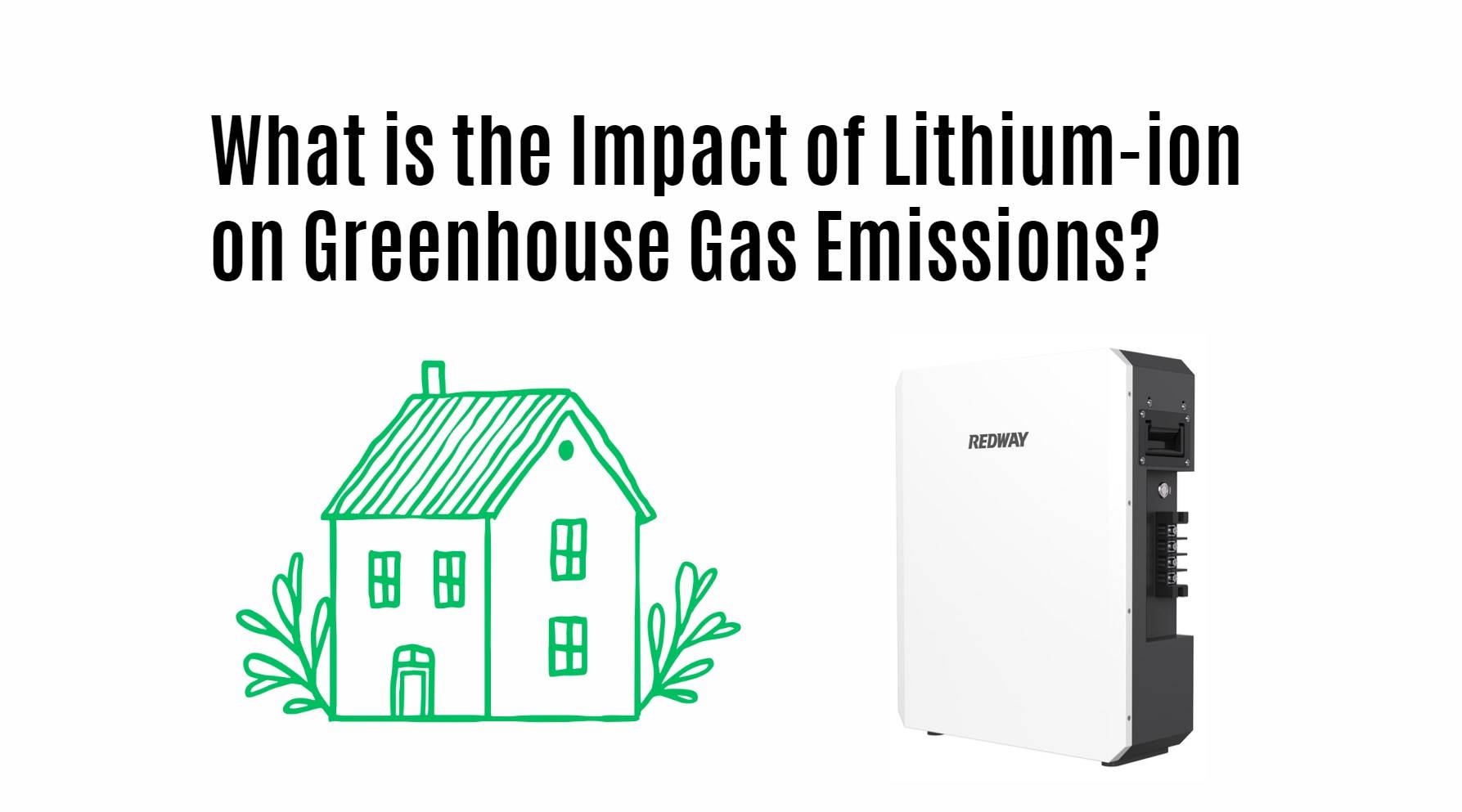 What is the Impact of Lithium-ion on Greenhouse Gas Emissions?