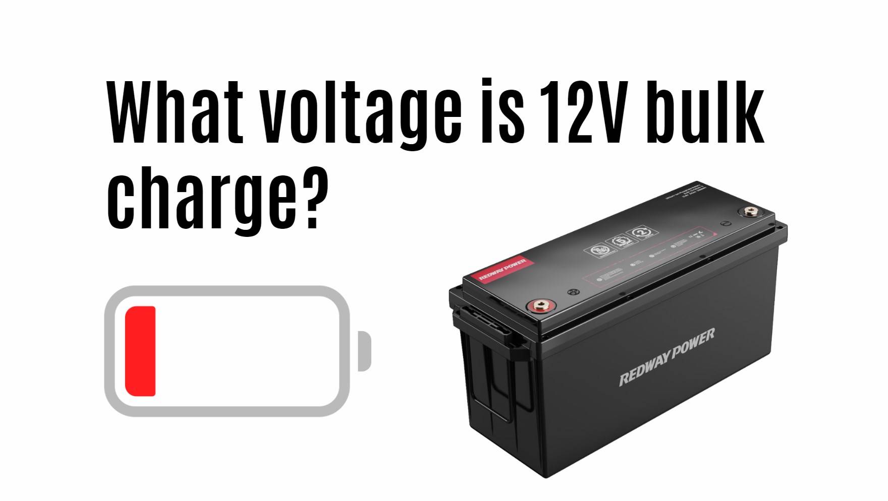 What voltage is 12V bulk charge? 12v 200ah lifepo4 battery for RV battery and Marine Battery