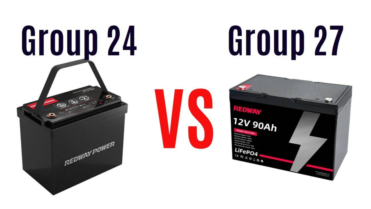 What is the difference between 24 and 27 marine batteries? group 24 vs group 27