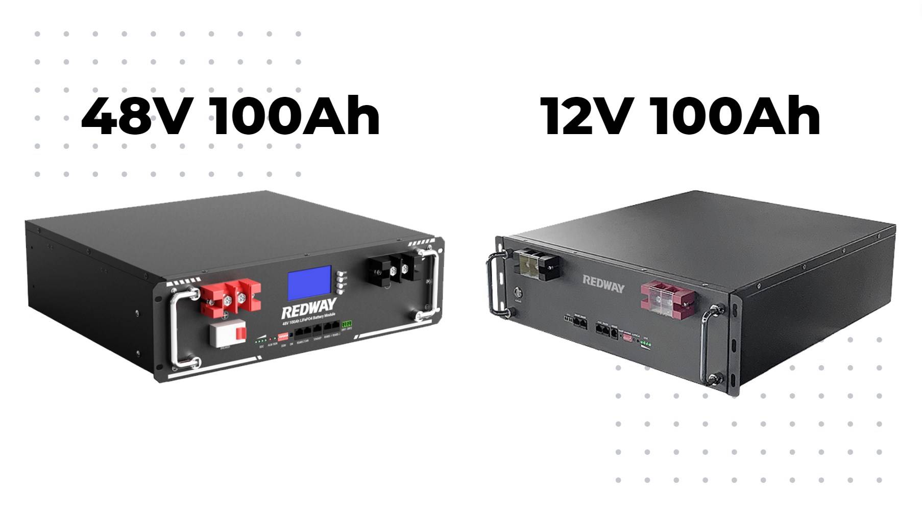 Is a 48V battery better than 12V?