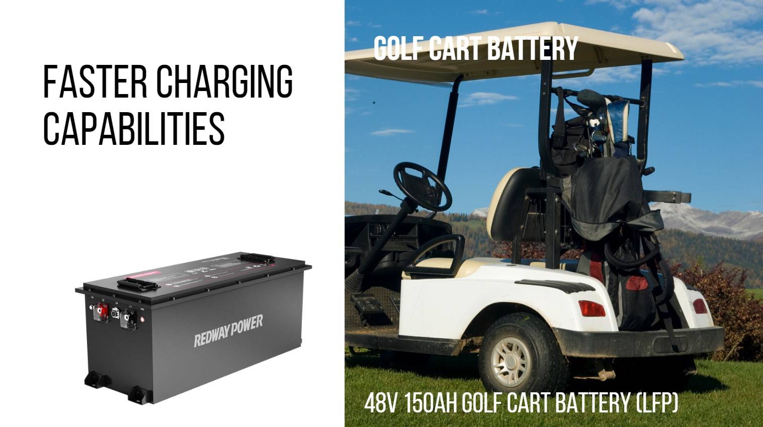 Faster Charging Capabilities. How Lithium Batteries Enhance Golf Cart Performance. 48v 150ah golf cart battery
