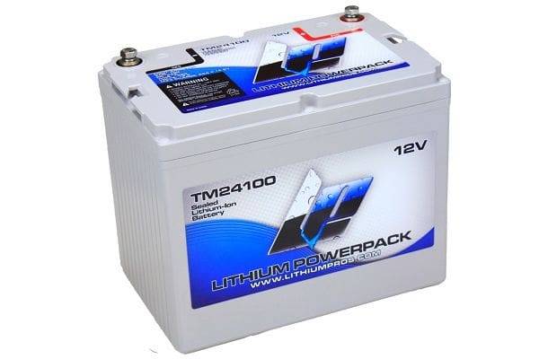 What is the pickup location for TM24100 battery? redway