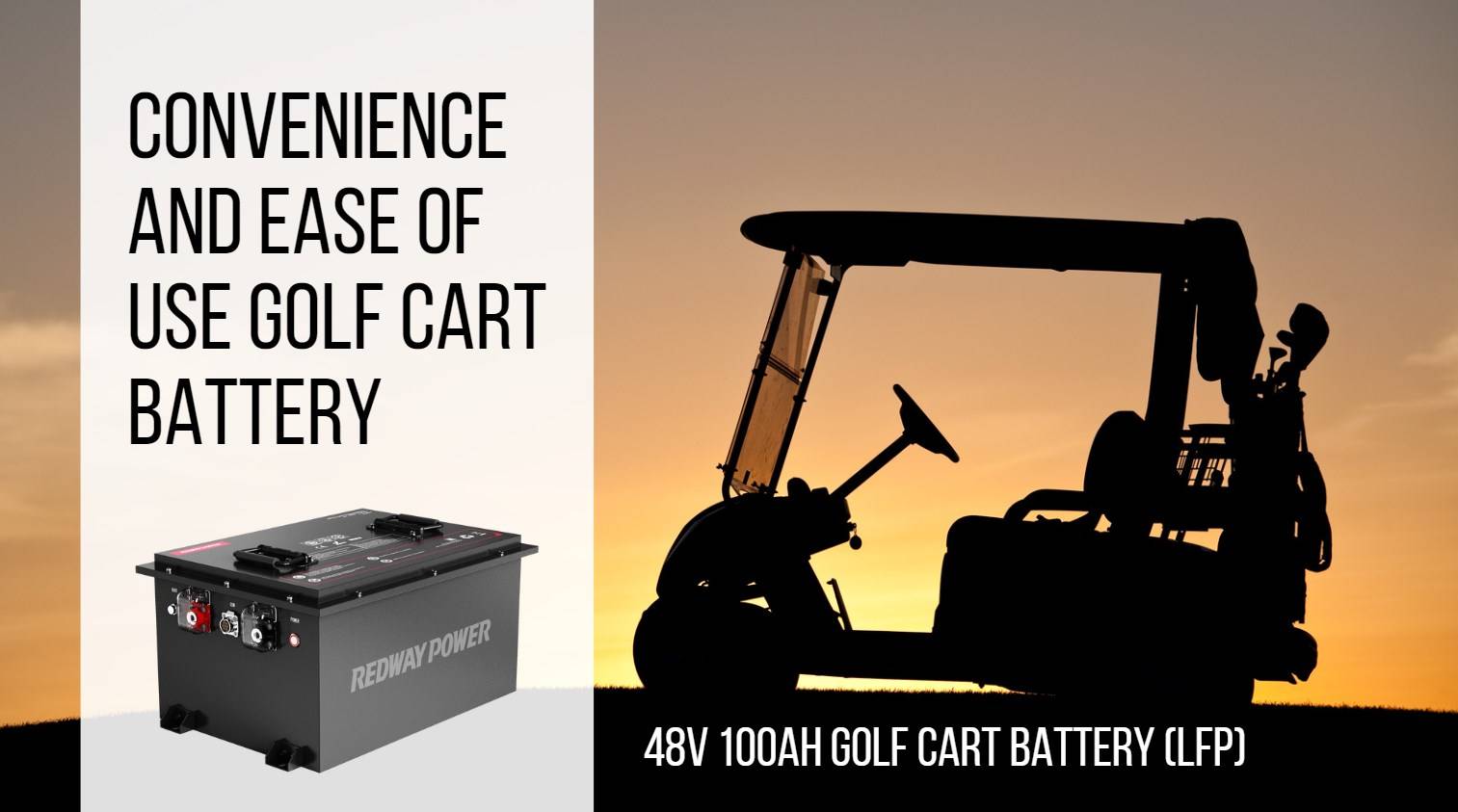 Convenience and Ease of Use. What Makes Lithium Golf Cart Batteries Maintenance-Free? ease use 48v 100ah golf cart battery lifepo4