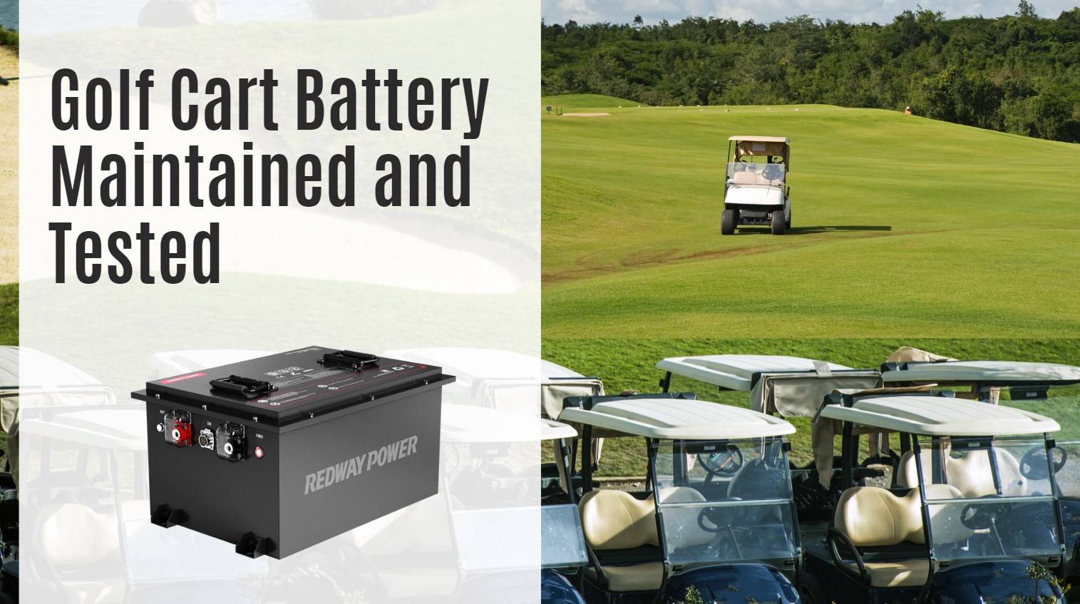 How Often Should Golf Cart Batteries Be Maintained and Tested. 48v 100ah golf cart battery