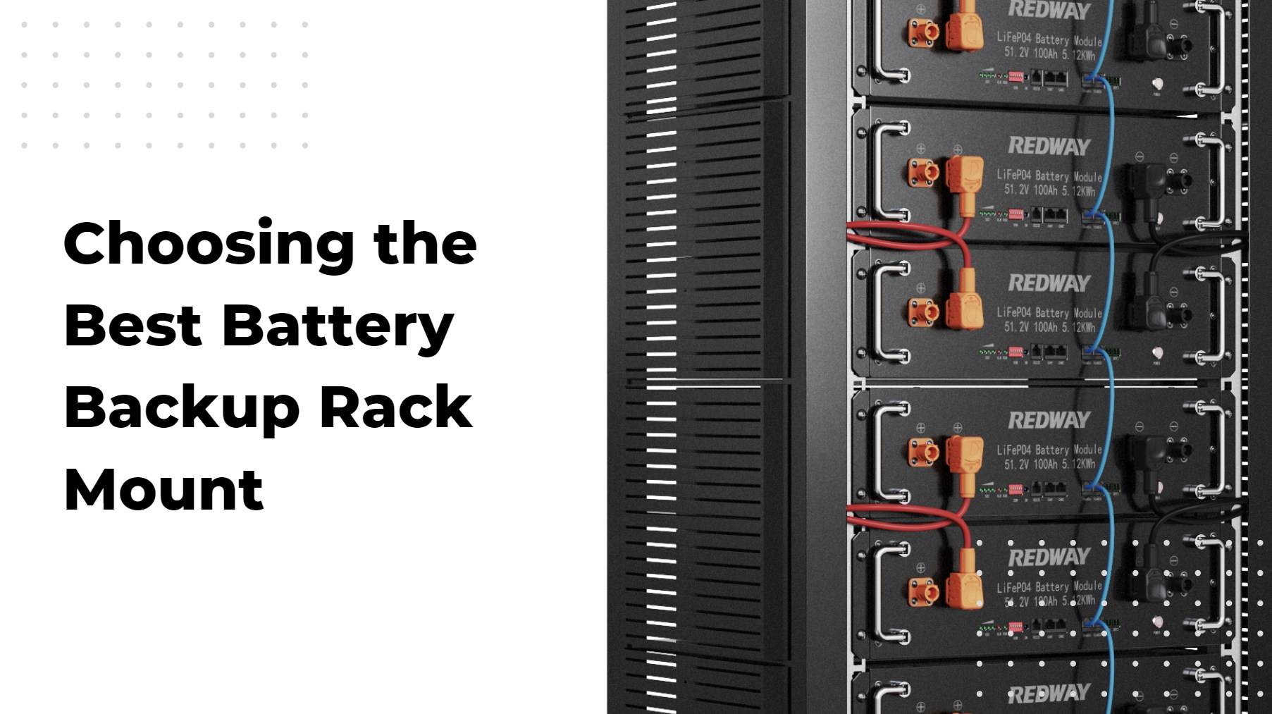 Choosing the Best Battery Backup Rack Mount