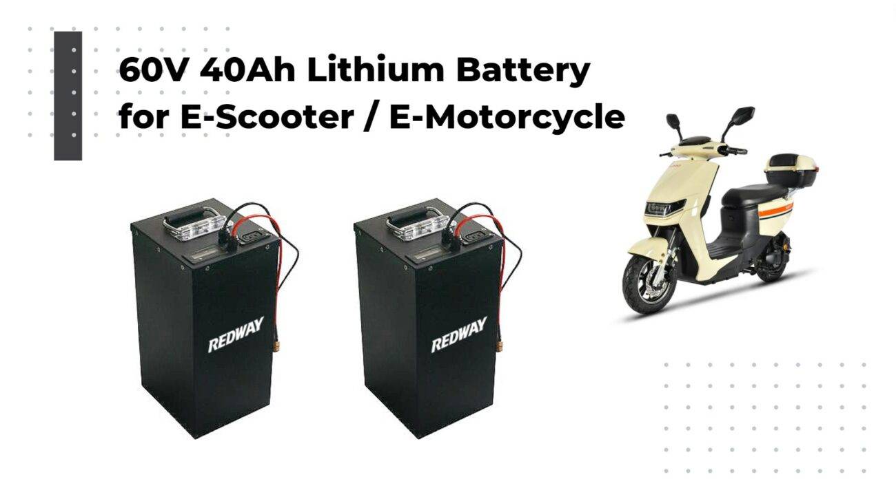 Why Use a 60V 40Ah Lithium Battery for Electric Scooters?