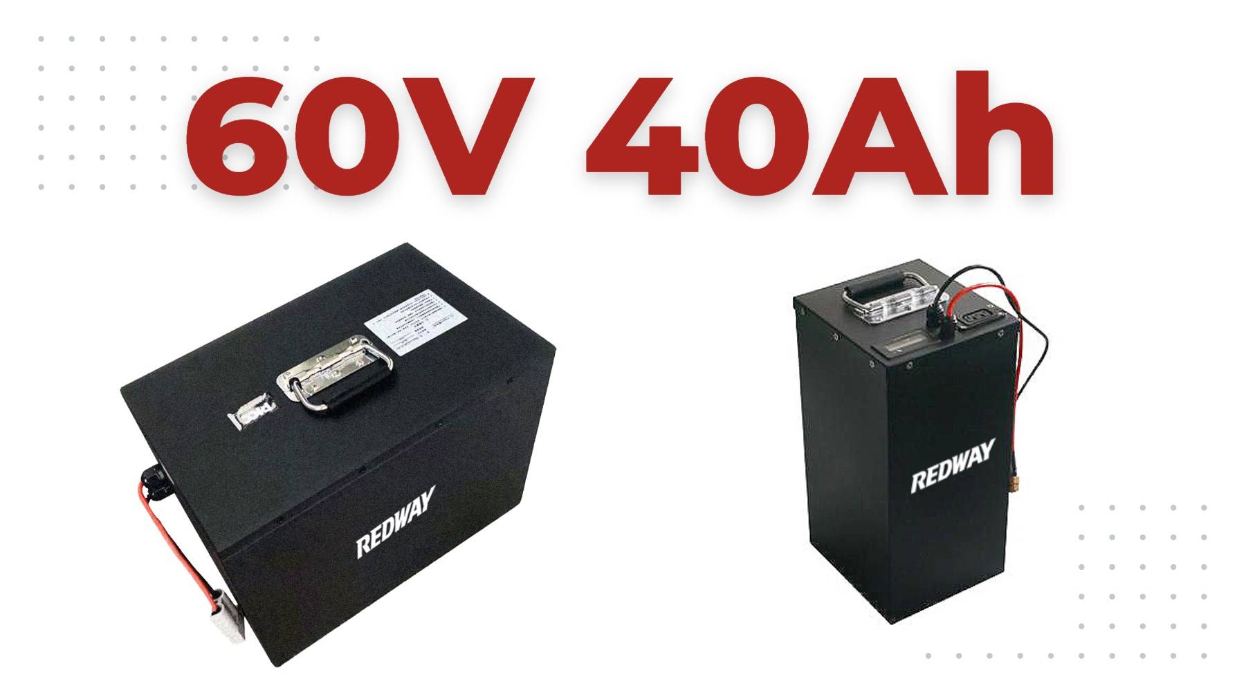 Enhancing Performance with a 60V 40Ah Lithium Battery