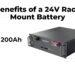 Benefits of a 24V Rack Mount Battery