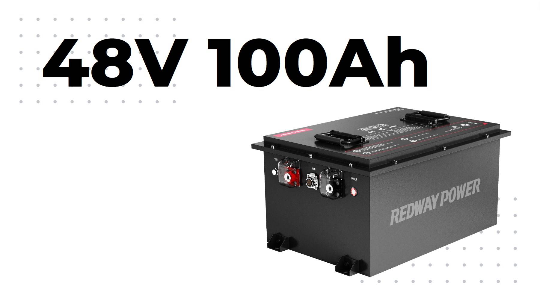 48V 100AH Lithium Battery: Power for Heavy Use